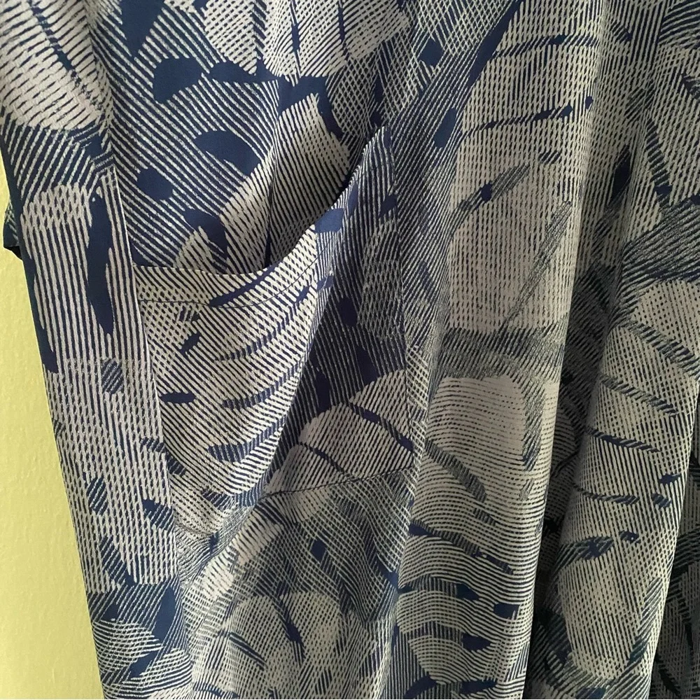 Aish Caftan Maxi Dress 100% Silk size Large - Picture 10 of 11